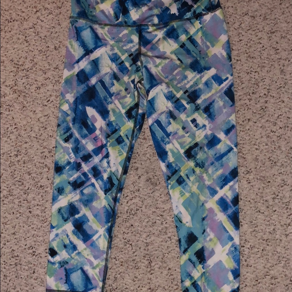 COLORFUL CROPPED LEGGINGS
